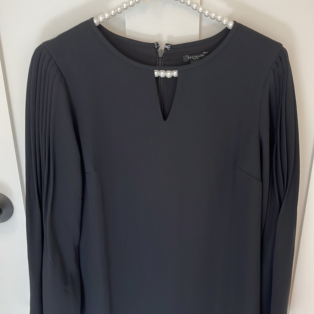 NWT Ann Taylor LIL Black Dress - Picture 6 of 6